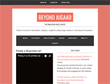 Tablet Screenshot of beyondjugaad.com
